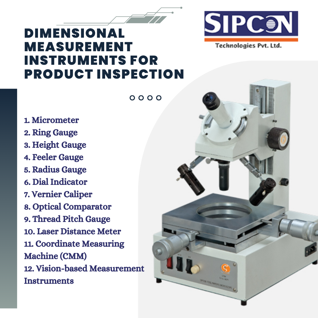 Top 12 Dimensional Measurement Instruments for Product Inspection